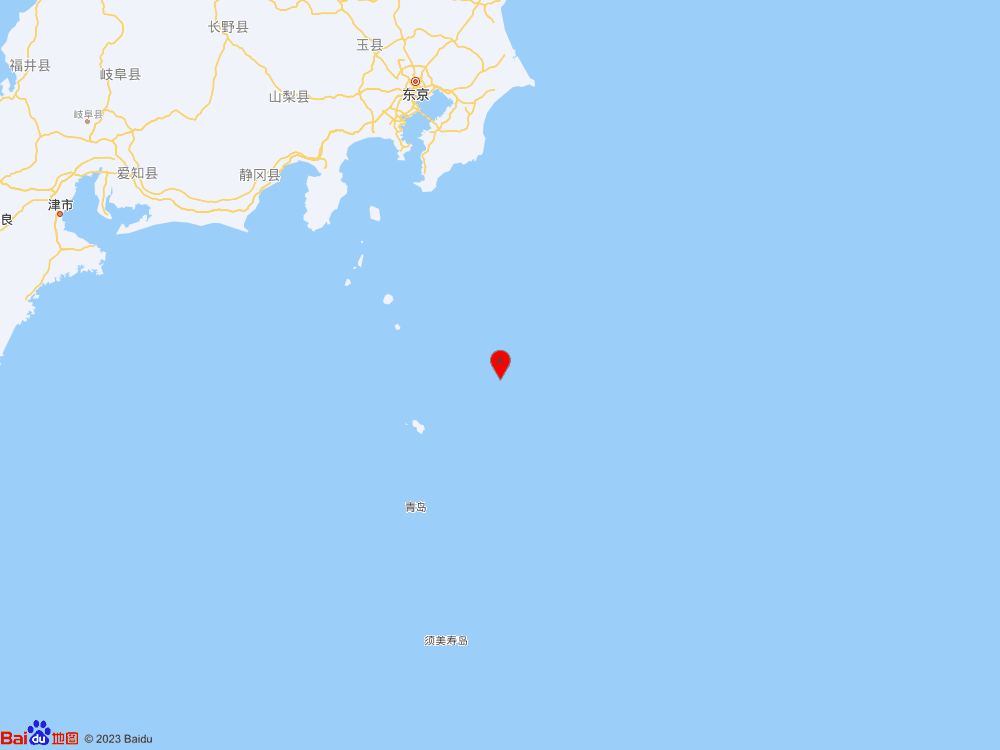 日本本州東南海域發生5.6級地震