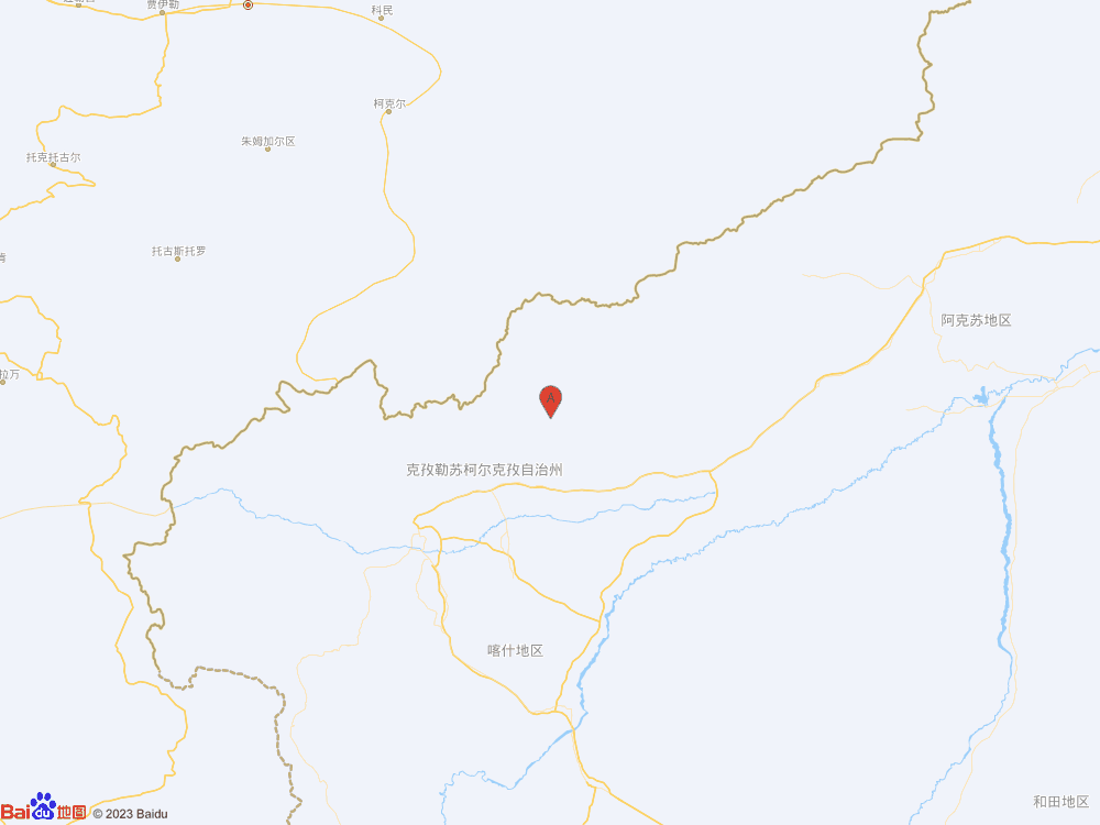 新疆克孜勒蘇州阿圖什市（北緯40.32度，東經77.10度）發生3.6級地震