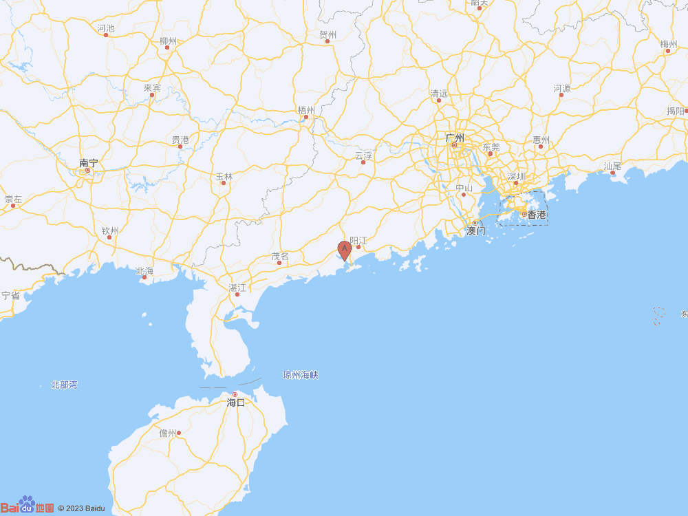 廣東陽(yáng)江市江城區(qū)發(fā)生3.1級(jí)地震