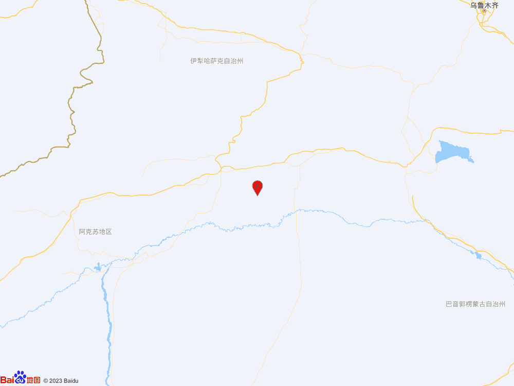 新疆阿克蘇地區(qū)庫(kù)車市發(fā)生3.2級(jí)地震