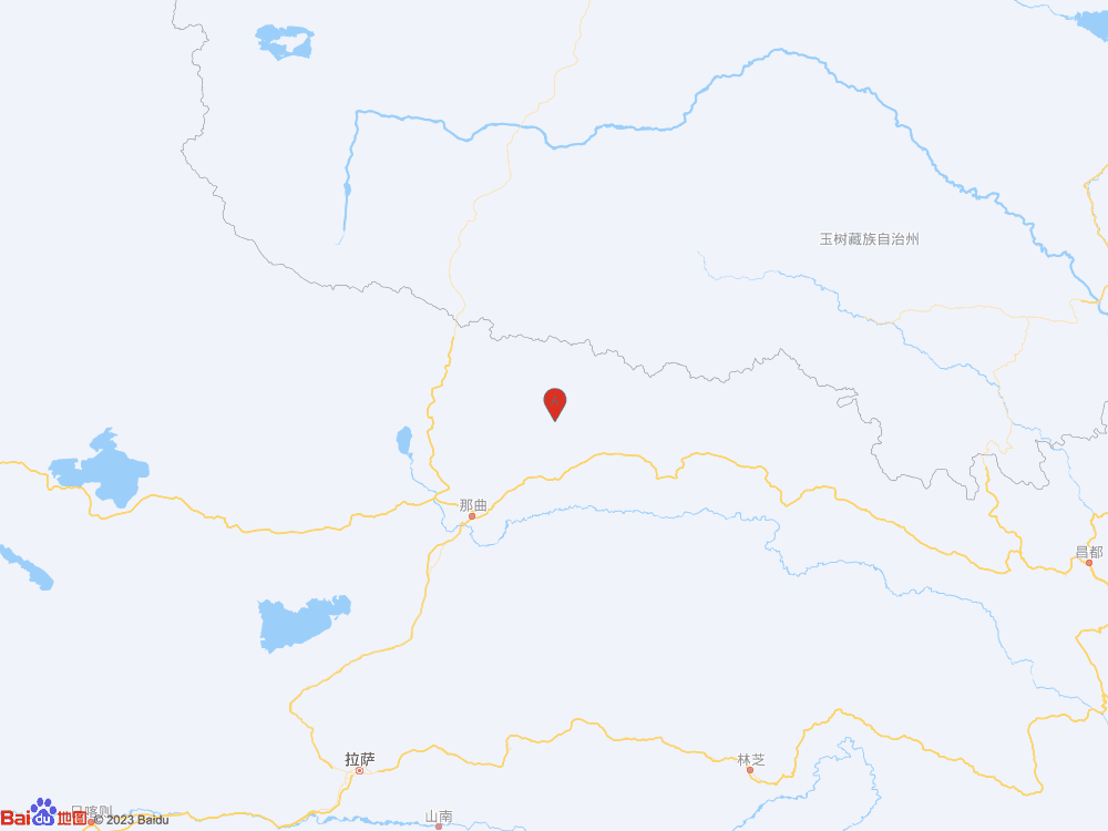 西藏那曲市聶榮縣發(fā)生3.1級(jí)地震