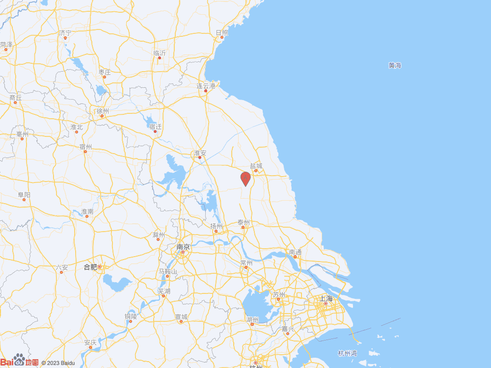 江蘇泰州市興化市發生3.0級地震