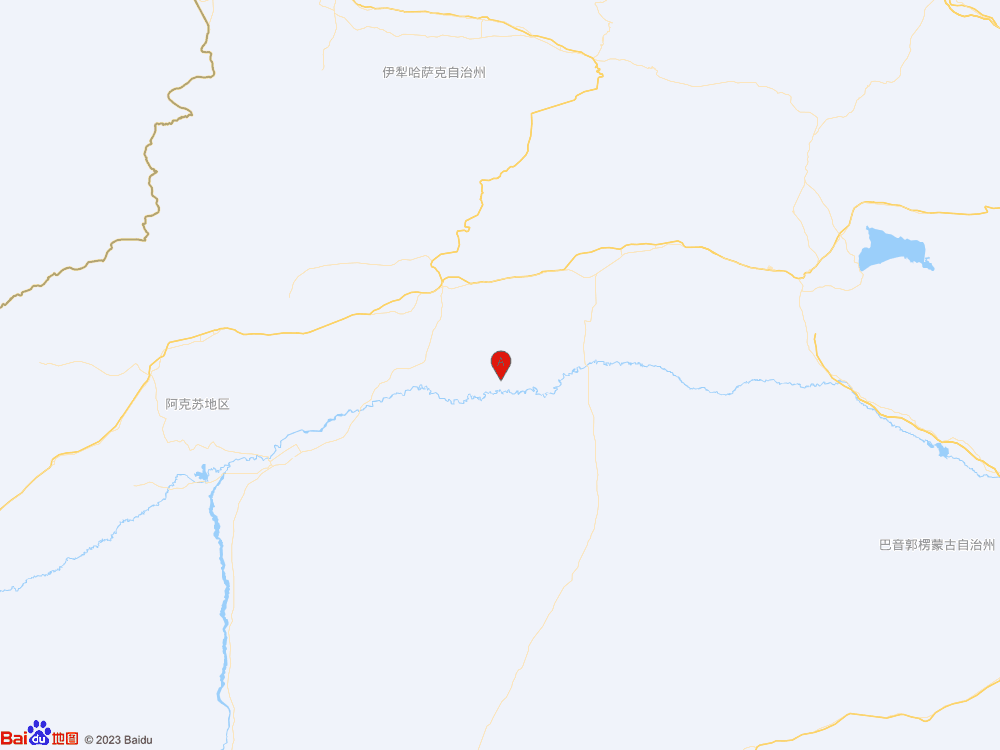 新疆阿克蘇地區(qū)庫車市發(fā)生3.4級(jí)地震