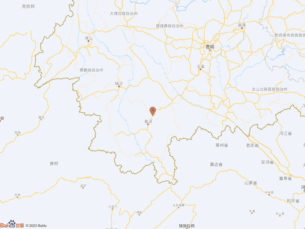 云南普洱市寧洱縣發(fā)生3.4級(jí)地震