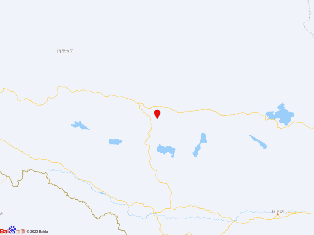 西藏那曲市尼瑪縣發(fā)生3.8級(jí)地震