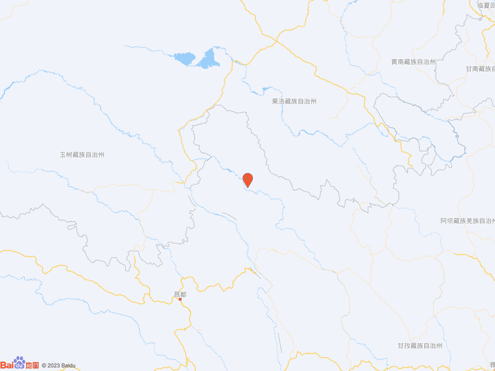 四川甘孜州石渠縣發生3.4級地震