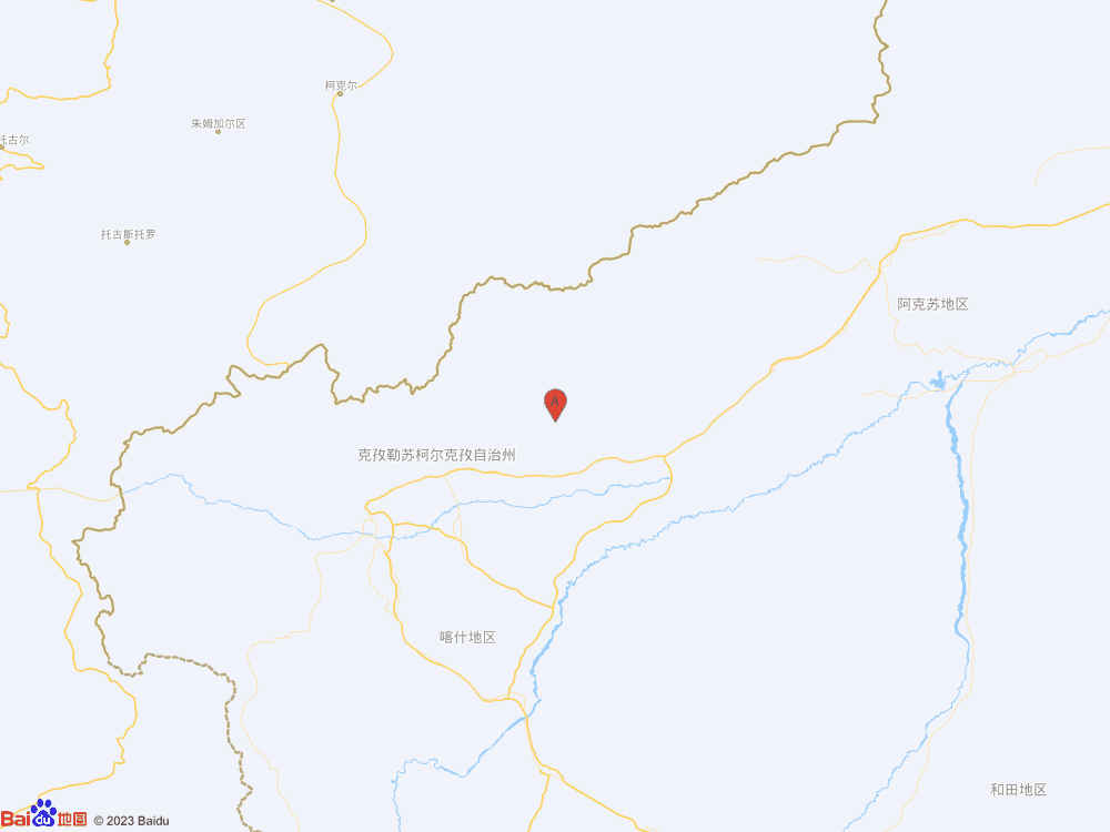 新疆克孜勒蘇州阿圖什市發生3.8級地震