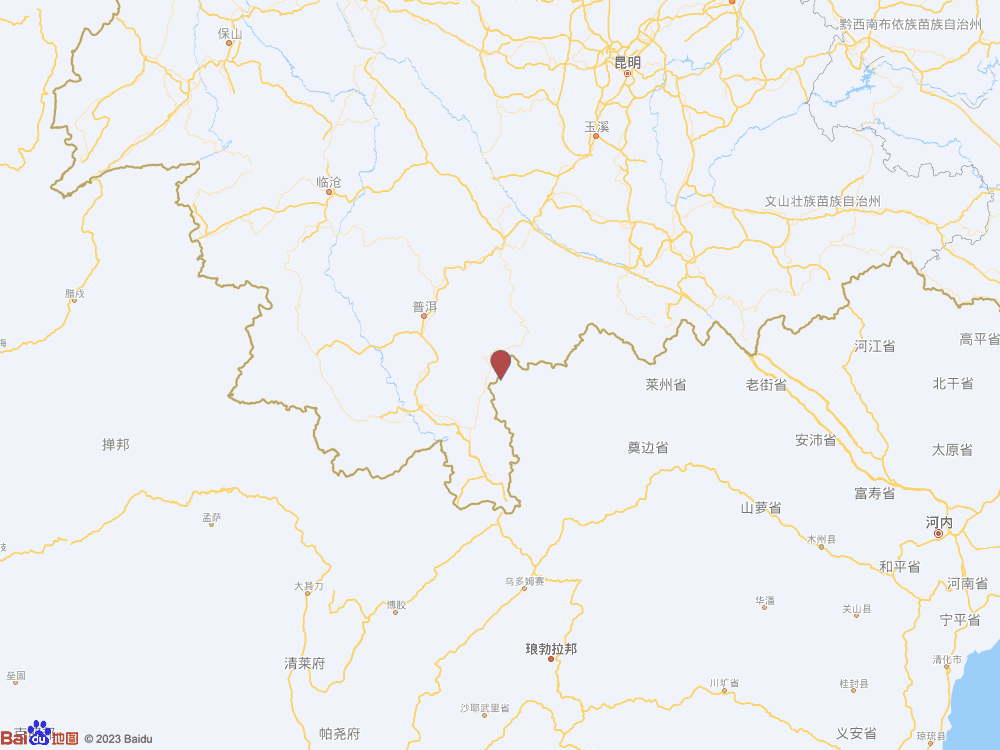 老撾發生3.3級地震