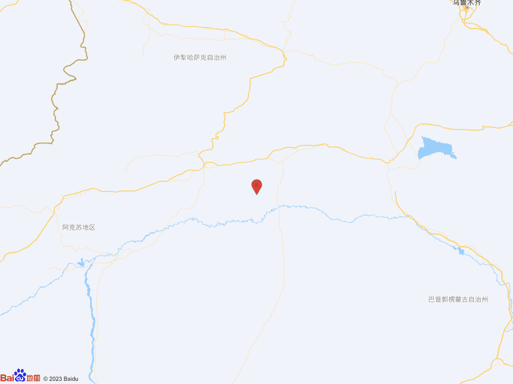 新疆阿克蘇地區庫車市發生3.0級地震