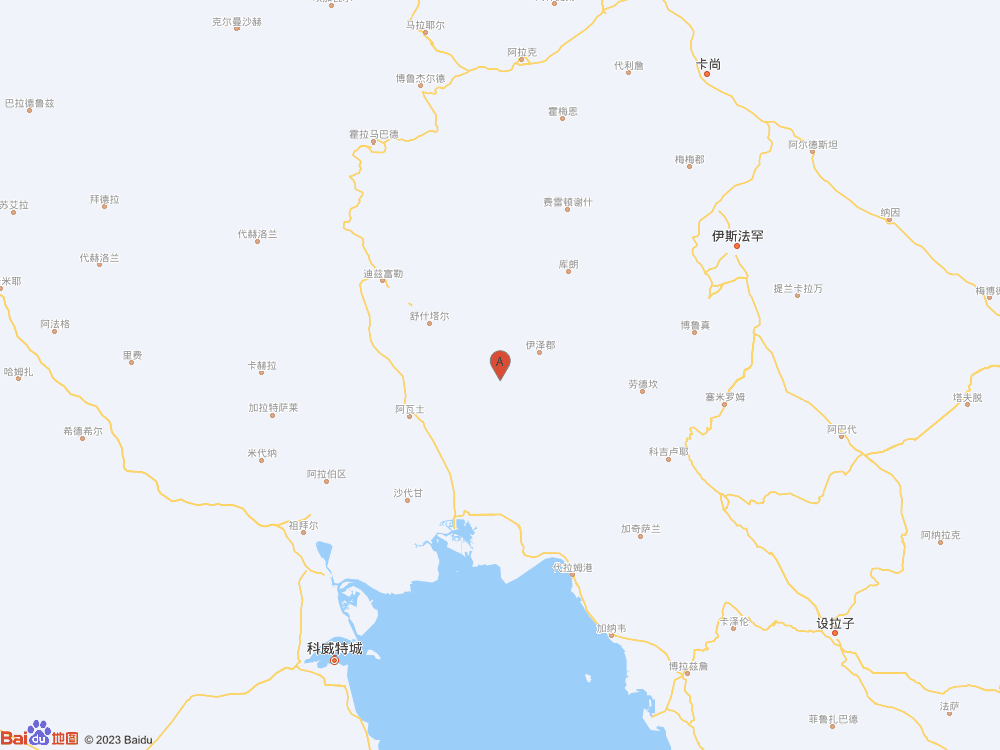 伊朗發生5.5級地震