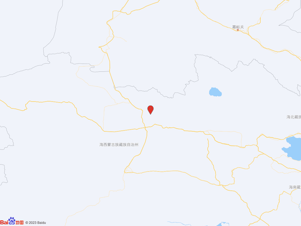 青海海西州直轄區發生3.4級地震