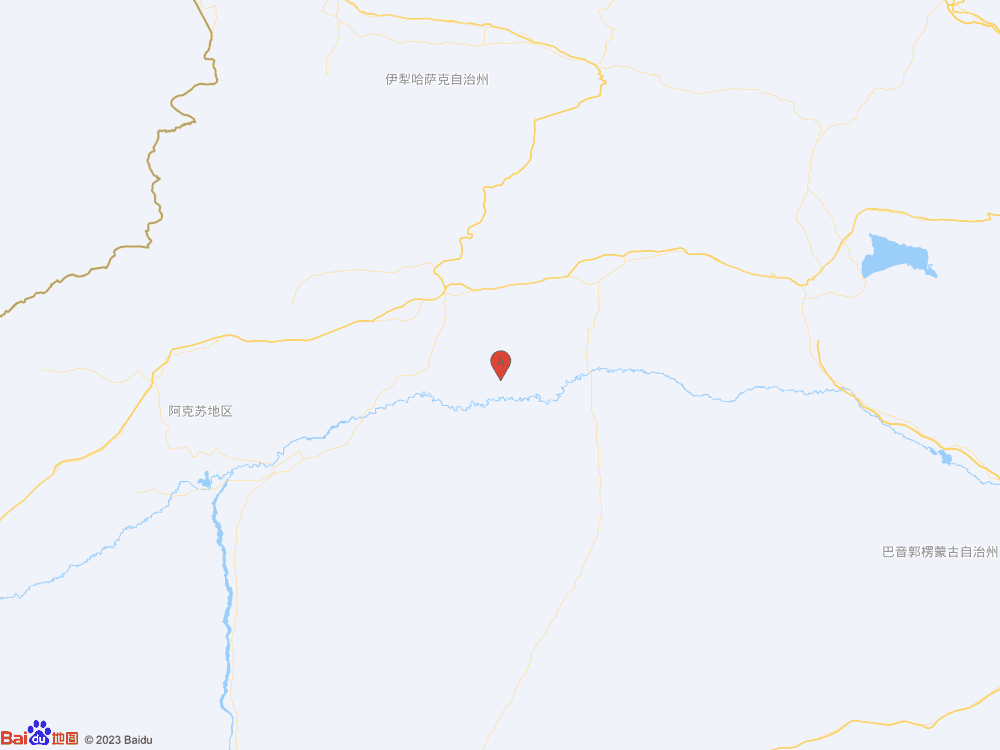 新疆阿克蘇地區(qū)庫車市發(fā)生3.1級地震