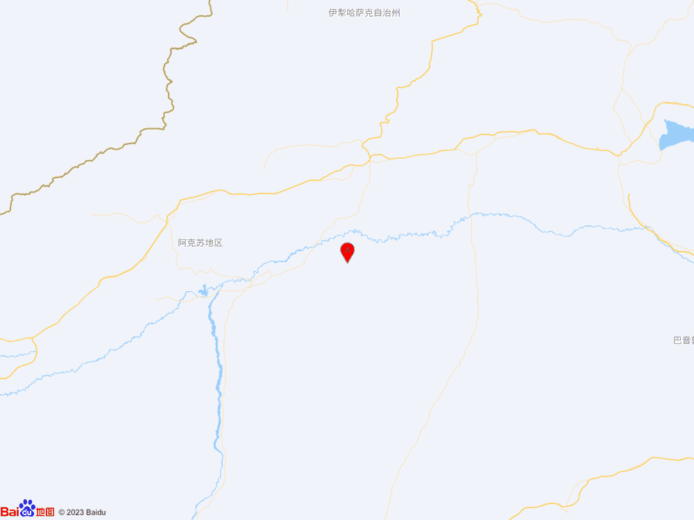 新疆阿克蘇地區(qū)沙雅縣發(fā)生3.0級(jí)地震