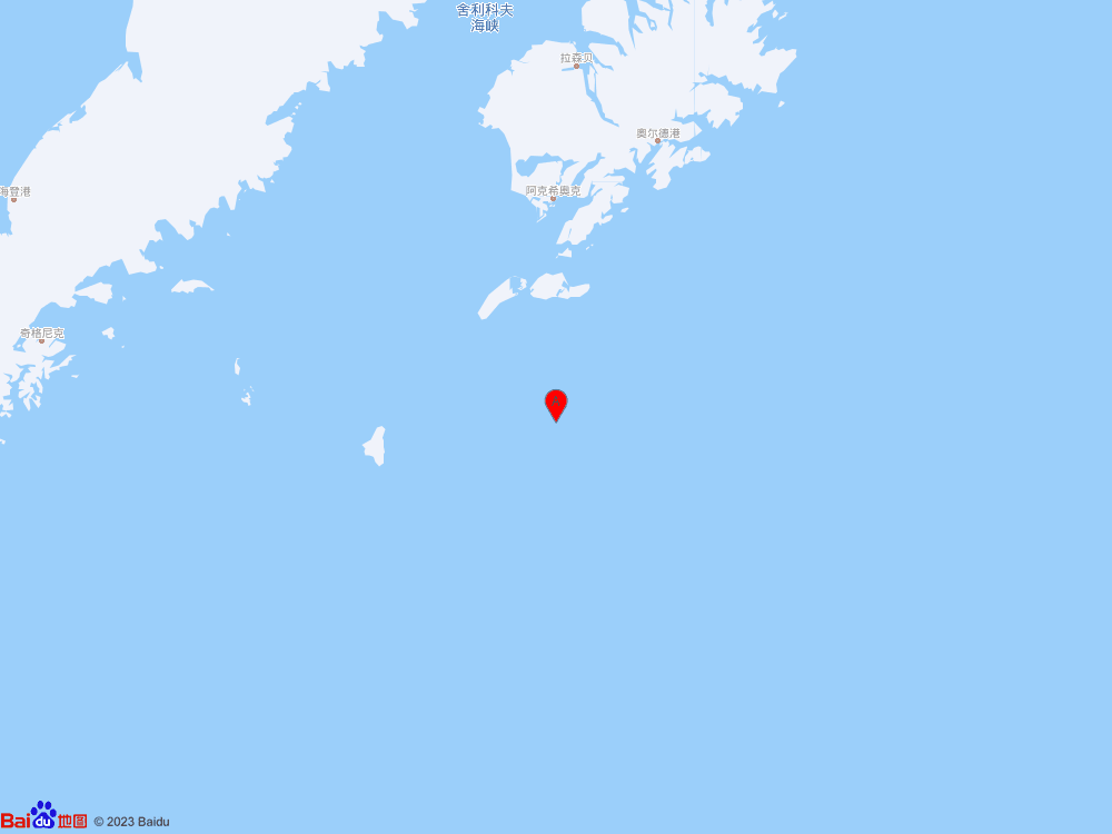 美國(guó)阿拉斯加州以南海域發(fā)生5.5級(jí)地震