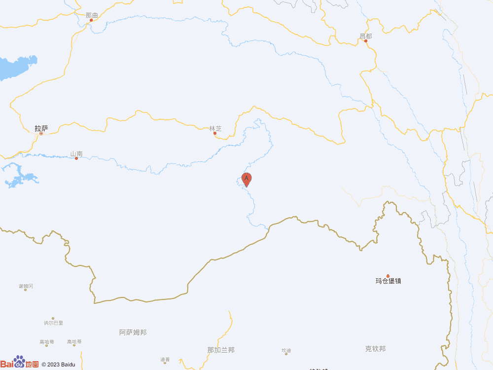 西藏林芝市墨脫縣發(fā)生3.1級(jí)地震