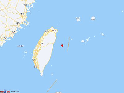 臺(tái)灣花蓮縣海域發(fā)生5.0級(jí)地震