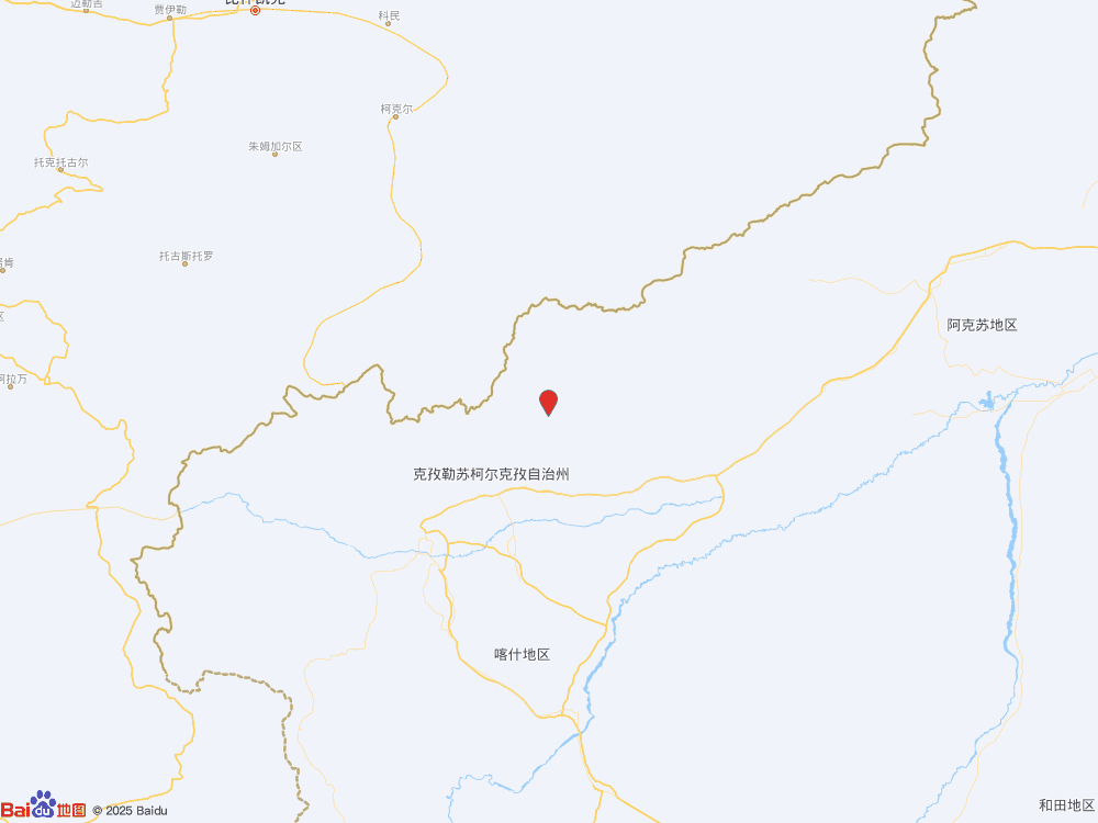 新疆克孜勒蘇州阿圖什市（北緯40.36度，東經77.03度）發生3.0級地震