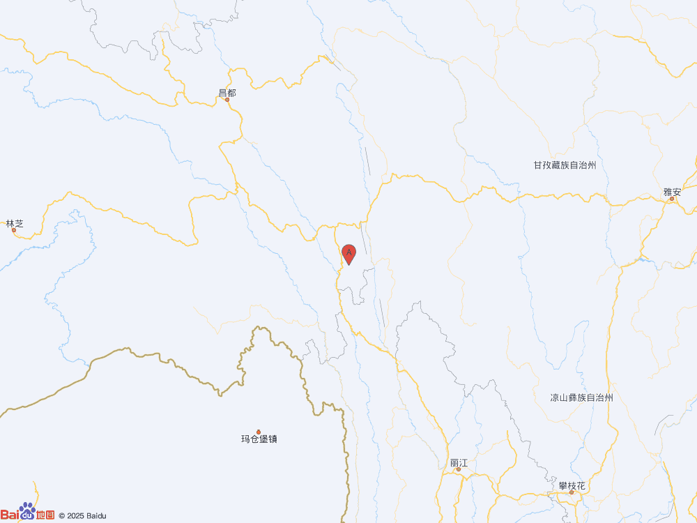 西藏昌都市芒康縣發(fā)生3.0級(jí)地震