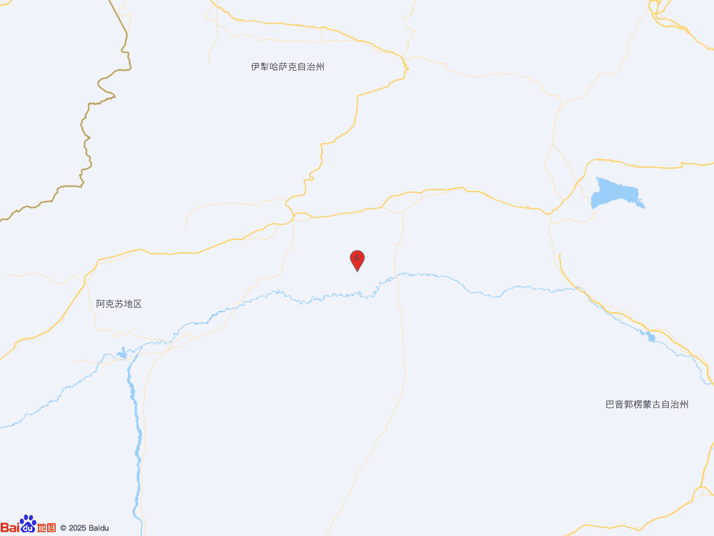 新疆阿克蘇地區(qū)庫(kù)車(chē)市發(fā)生3.2級(jí)地震