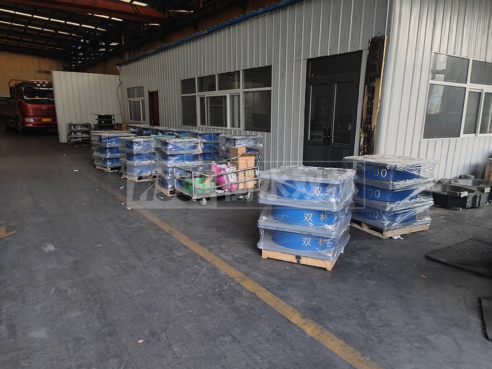 方形隔震支座 HDR900支座 建筑FPS建筑摩擦擺支座