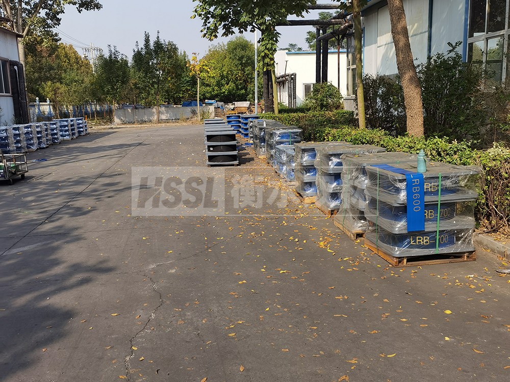 鋼結構隔震支座 建筑抗震高阻尼支座廠家 矩形HDR高阻尼隔震支座