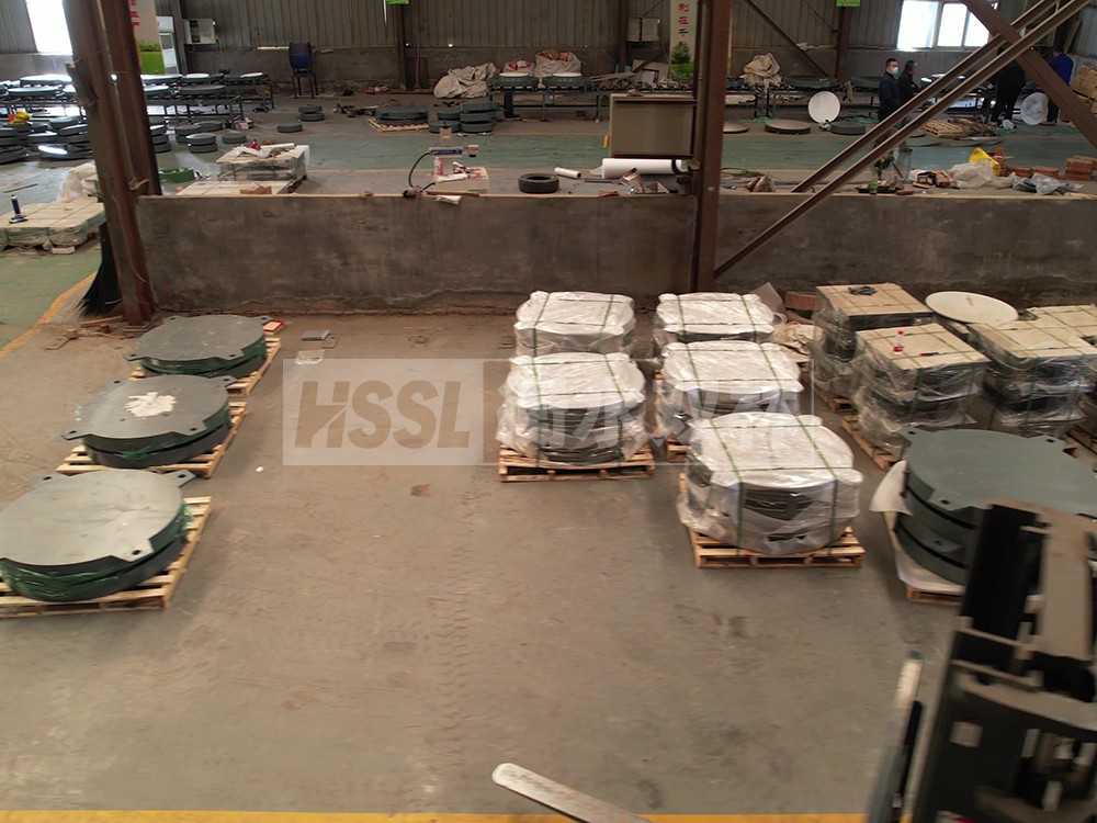 隔震高阻尼橡膠支座 天然橡膠支座LNR LNR600支座生產廠家